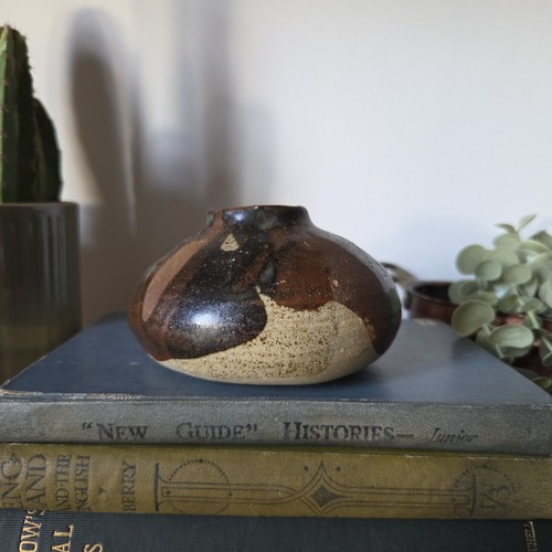 Vintage tenmoku studio pottery - studio,