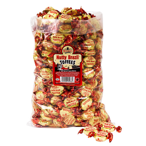 Walkers nutty brazil toffee - walkers,
