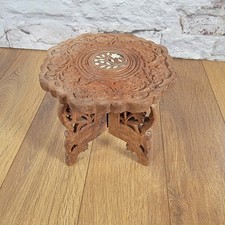Vintage Folding Hand-Carved