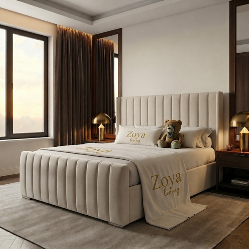 Ottoman winged panel - winged, bed