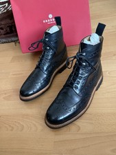 Grenson Fred Black Leather