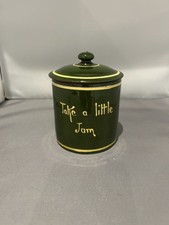 Plymouth Pottery Preserve Pot