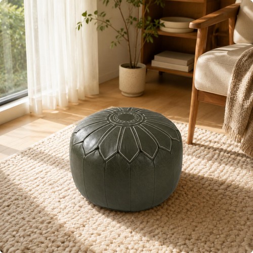Floor cushion with - pu,