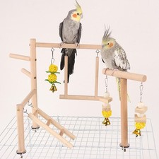 Parrot Bird Playground Parrot Play Stand Activity Center Supplies Playstand for