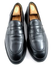 Allen Edmonds "RANDOLPH" VERSE Slip-On Penny Loafers 9 D Black WORN ONCE (663N)