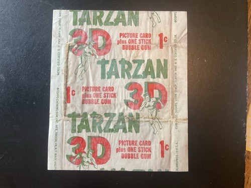 Tarzan topps bubble gum - topps,