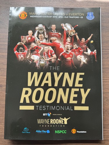 Wayne rooney testimonial - wayne,