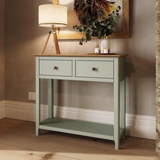 2 Drawer Large Console Table