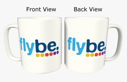 Flybe airlines coffee mug - airlines,