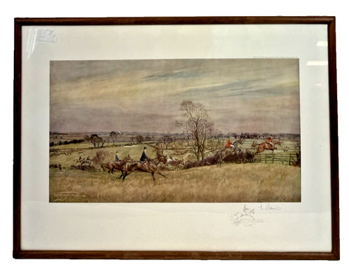 Lionel edwards pencil - pencil, signed