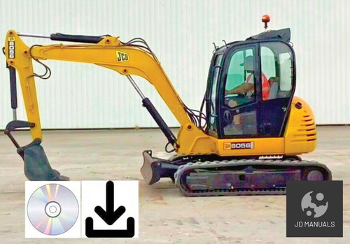 Jcb 8056 excavator service - jcb,