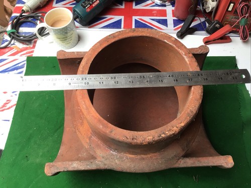 Chimney pot anti downrain - chimney, rain