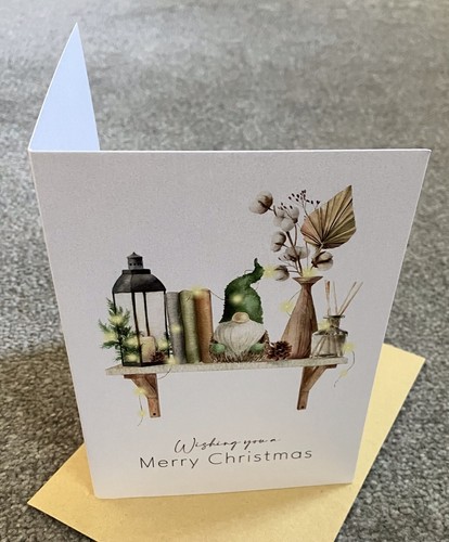 Lazy panda christmas card - panda,