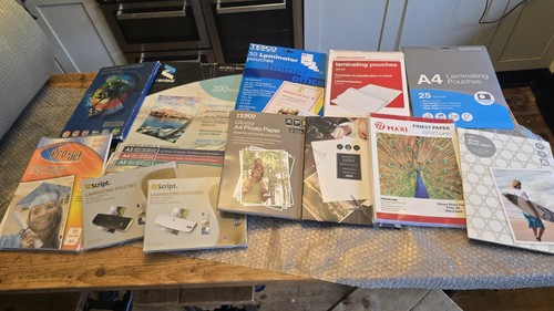 Joblot photo paper - of,