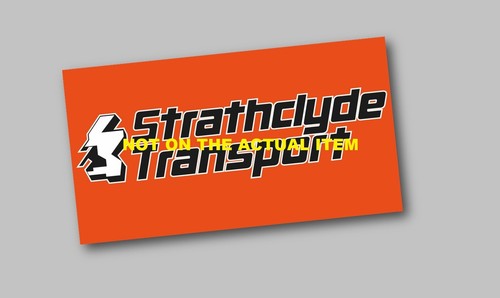Sticker strathclyde transport - sticker,