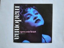 MADONNA - Open your heart / Lucky star - 7" Vinyl single (EX/VG)