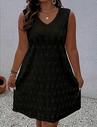 Black jacquard textured - black,