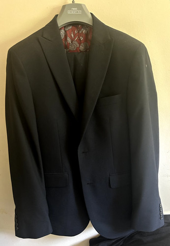 Next navy suit - next,