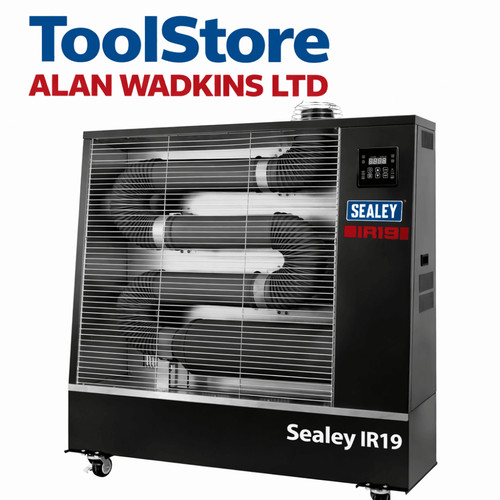 Sealey infrared diesel heater - diesel,