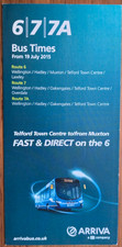 Arriva Midlands Bus Service 6