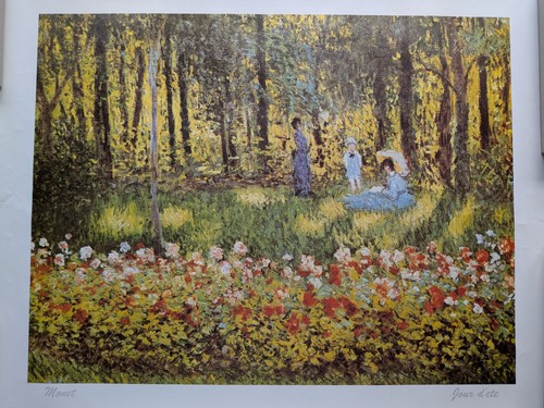 Jour eté claude - d'eté, monet