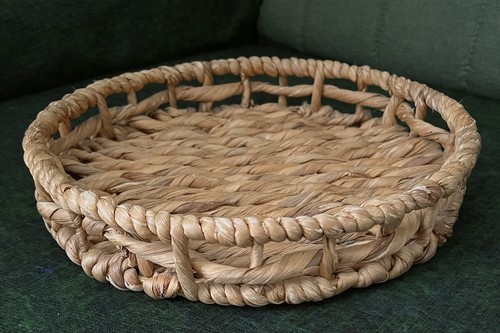 New round wicker seagrass - new, &