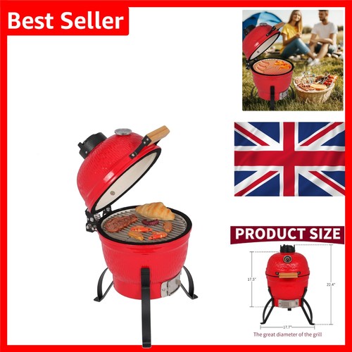Kamado charcoal grill inch - charcoal,