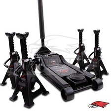 3 TON CAR JACK & 4 ADJUSTABLE