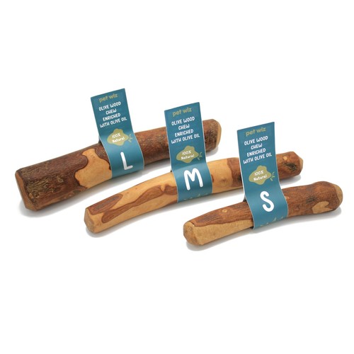 Olive wood chew - olive,
