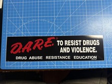 DARE Bumper Sticker Drug Abuse