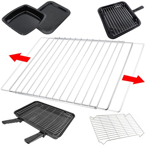 Grill pan handle rack - pan, baking