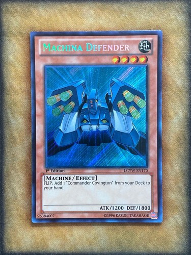 Yugioh machina defender - yugioh,