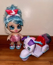 Kindi Kids Fun delivery Scooter, Shopkins Accessories & Playtime Doll