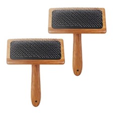 2pcs Wool Carders, Wool Carding Comb, Hand Carders for Wool, Comb Bamboo8385