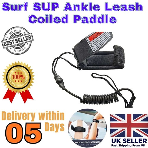 Surf sup ankle leash coiled - surf,