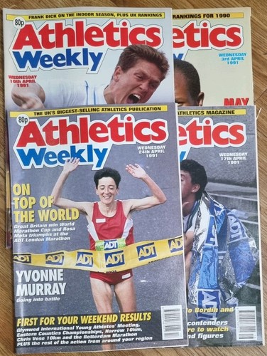 Athletics weekly magazines - athletics,