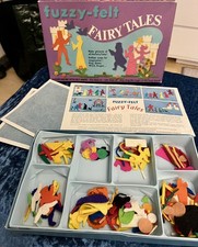 Vintage 1963 Fuzzy-Felt Fairy