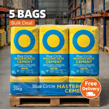 5 bags x 25kg Blue Circle