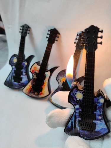 Guitar design jet flame - design,