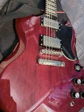 Epiphone SG Pro G-400 Pro Cherry Red Guitar (with case)