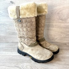 Alpine Boots Womens Brown UK