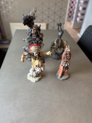 Native american statues - native,