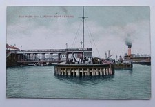 Antique Postcard - Ferry Boat