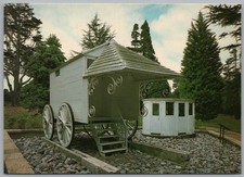 SOCIAL HISTORY Postcard Osborne House Bathing Machine Isle of Wight Vintage