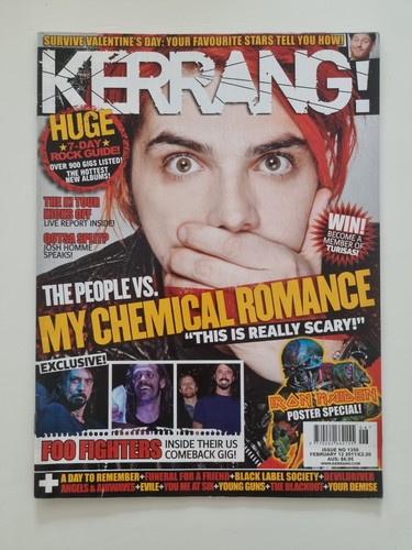 Kerrang magazine 1350 feb 12 - feb,