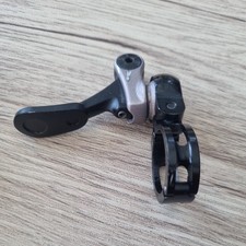 Crankbrothers Highline Dropper Seatpost Remote - 22.2mm Clamp, Silver/Black