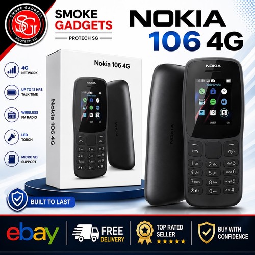 Nokia 106 black - 106, 4g