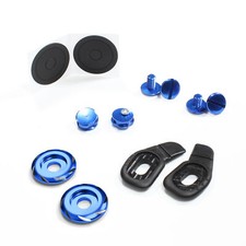 Senzo Arai Helmet Visor Fitting Kit Fits GP-6RC, GP-6, GP-6S, SK-6 - Blue, Dash