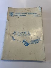TRIUMPH 2000 & 2500 PARTS