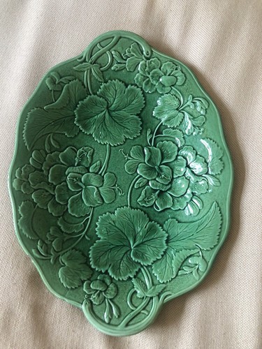Rare majolica green antique